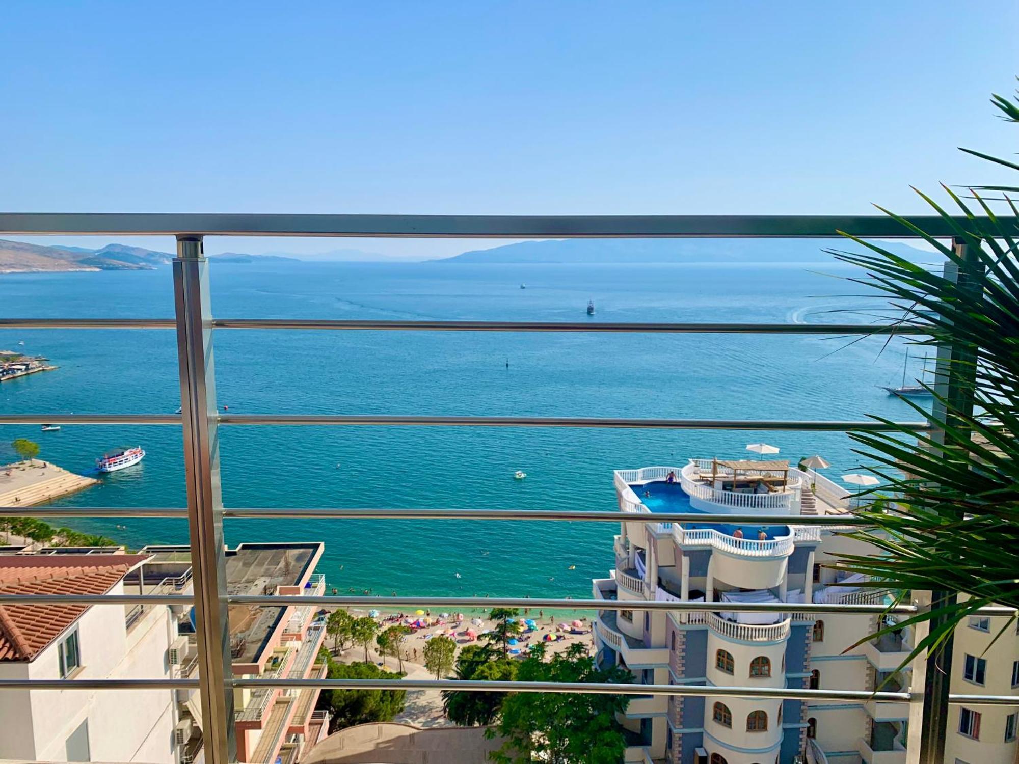Beach&Seaview With Terrace Saranda Kültér fotó